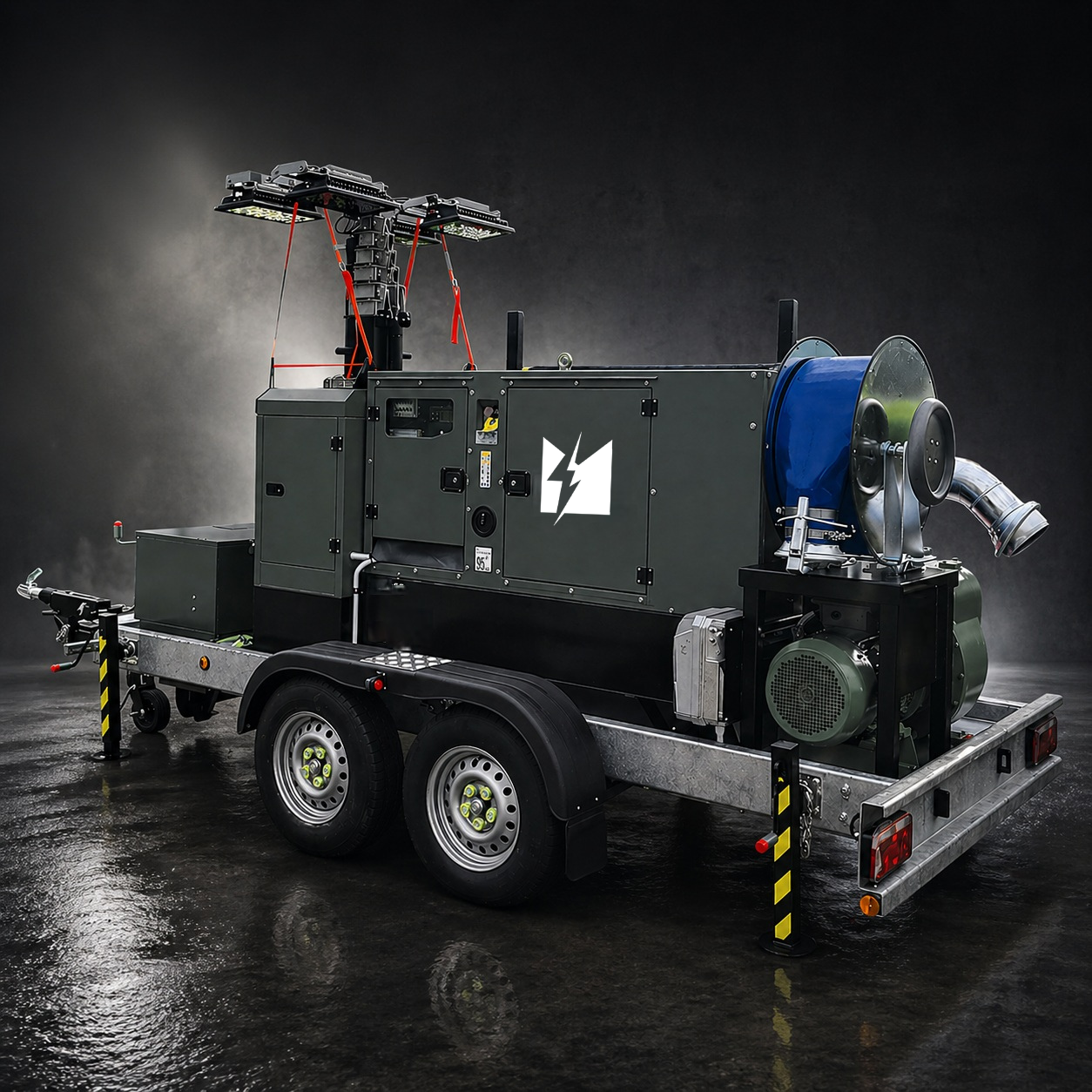 Mobile Power and Protection for Emergencies
